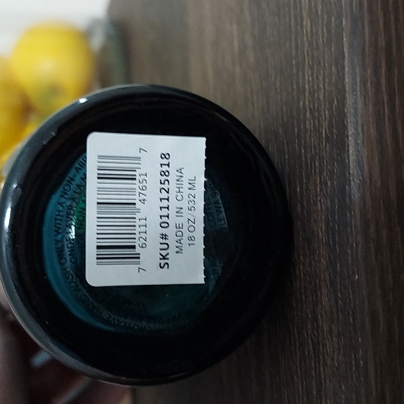 FINAL PRICE Starbucks Fall 21 Teal Wavy Glass Cup - Picture 5 of 5